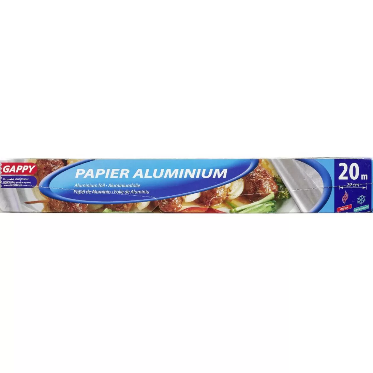 Gifi Rouleau d'aluminium ménagé de 20m< Conservation Alimentaire