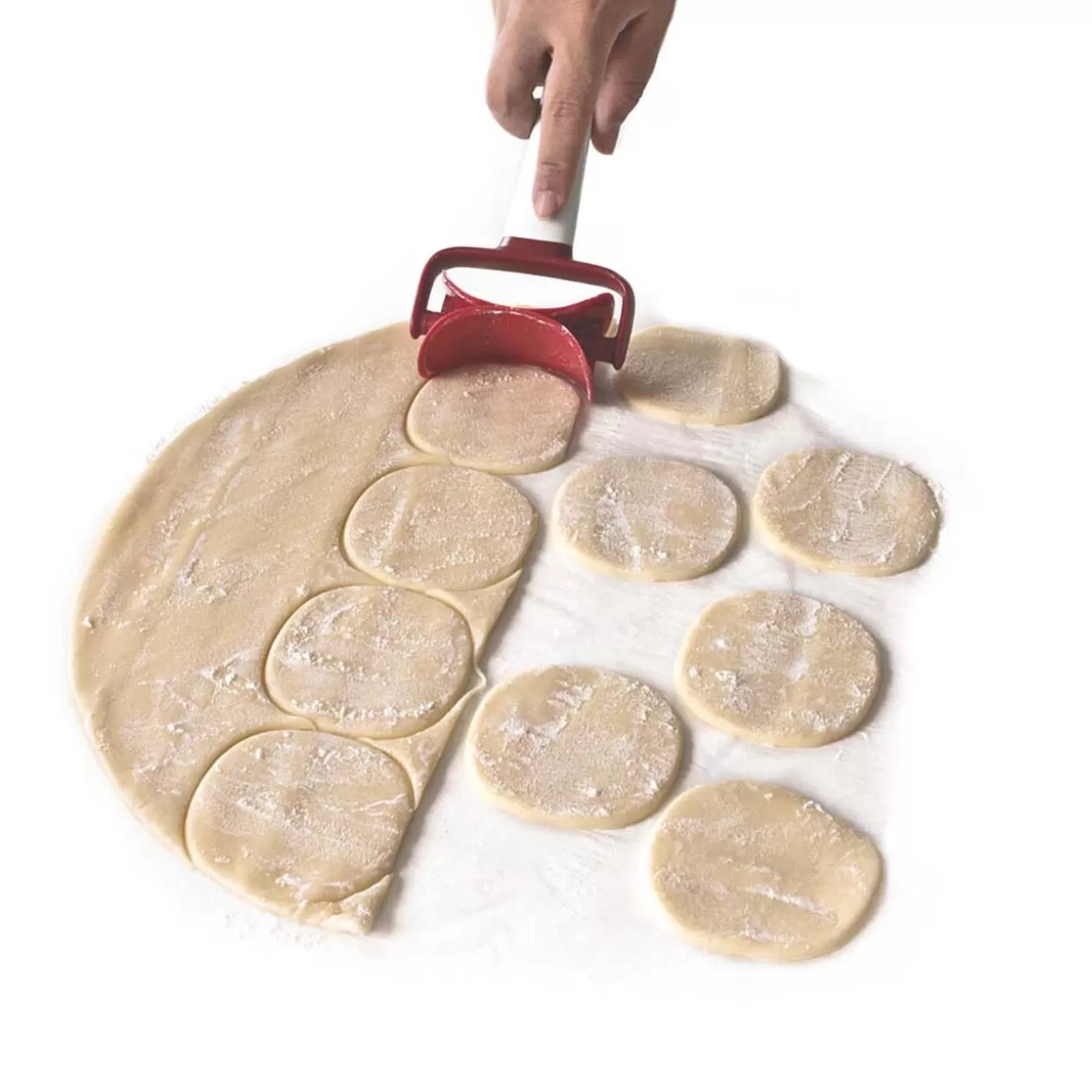 Gifi Rouleau découpe pâte rond< Préparation Culinaire