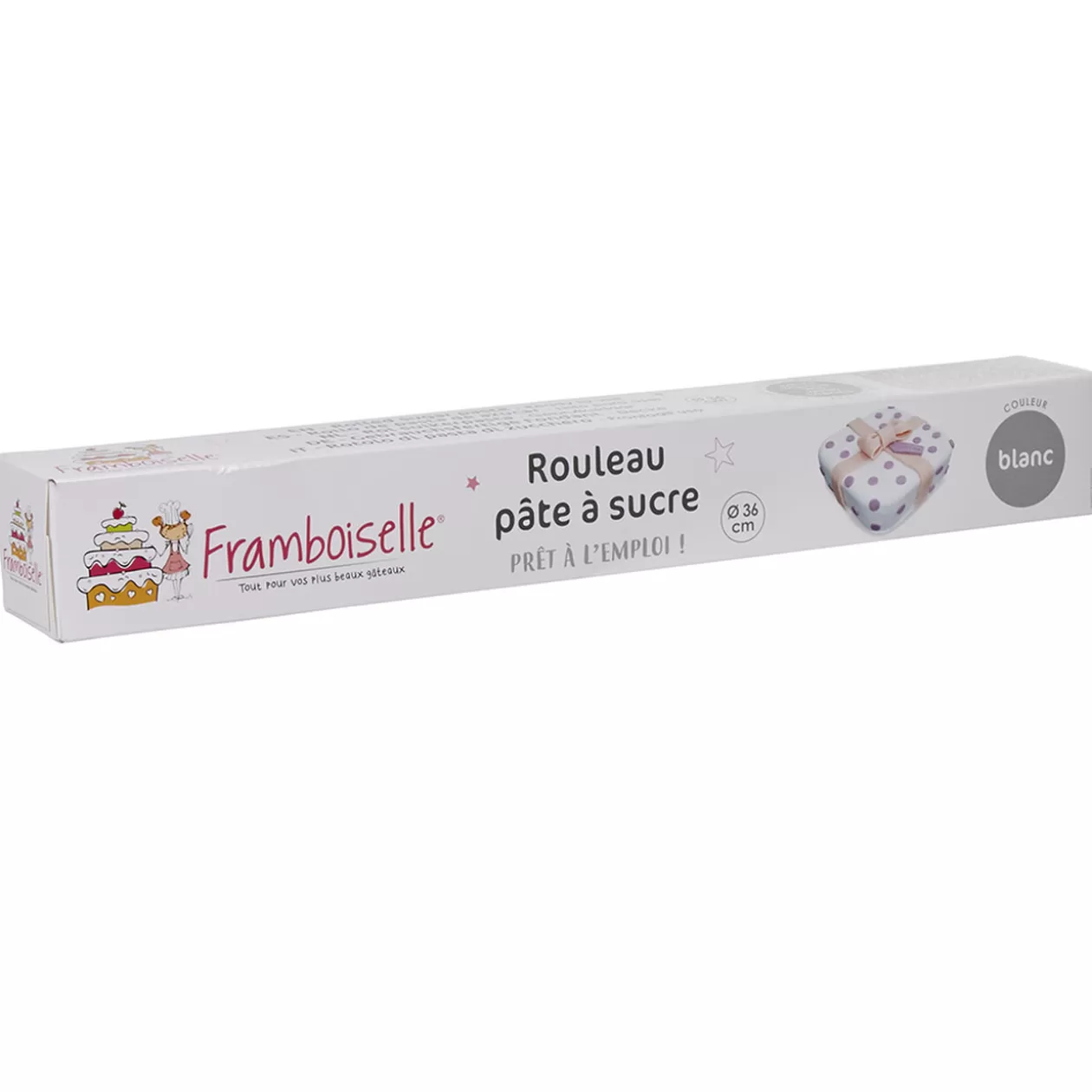 Gifi Rouleau de pâte à sucre blanc< Préparation Culinaire
