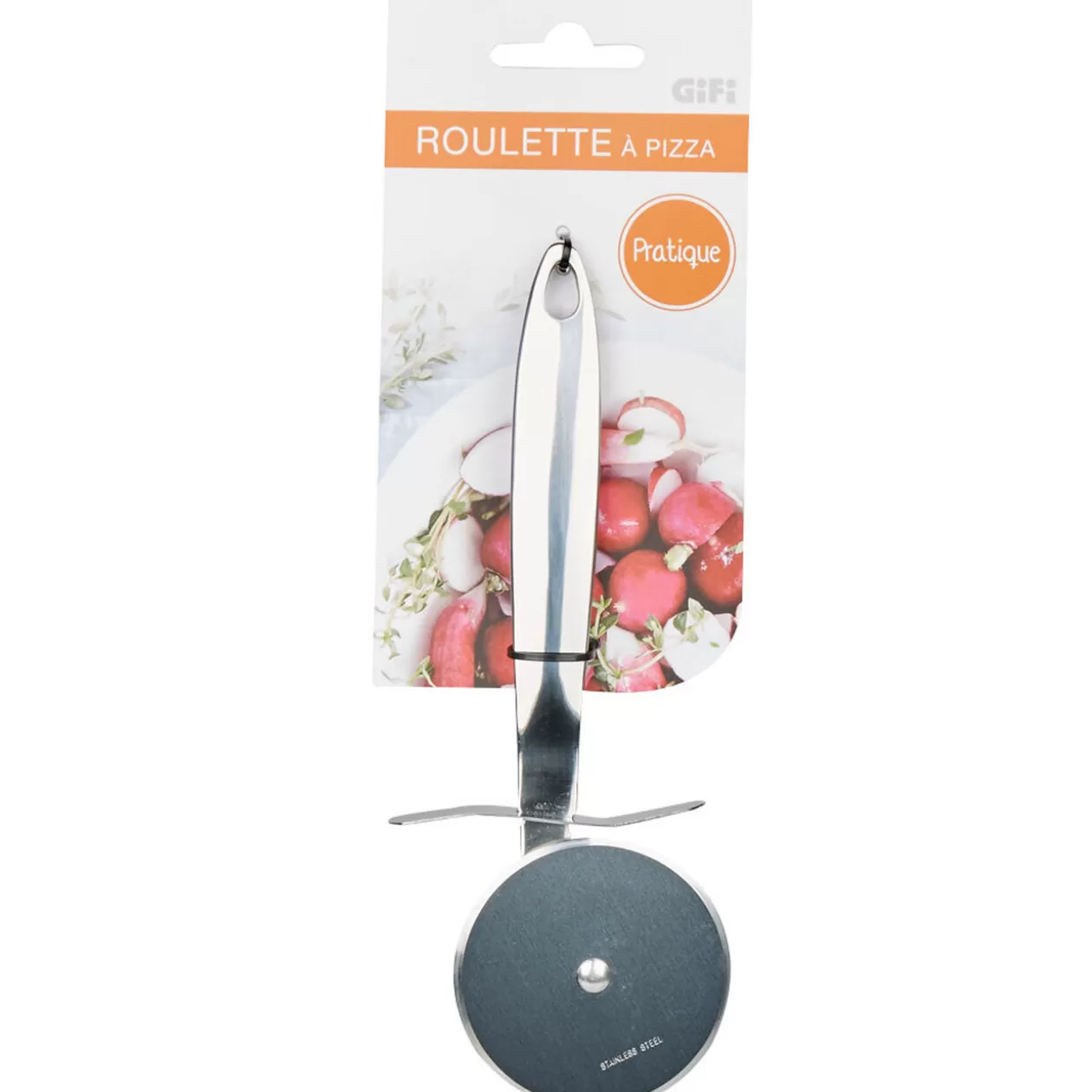 Gifi Roulette à pizza inox< Préparation Culinaire