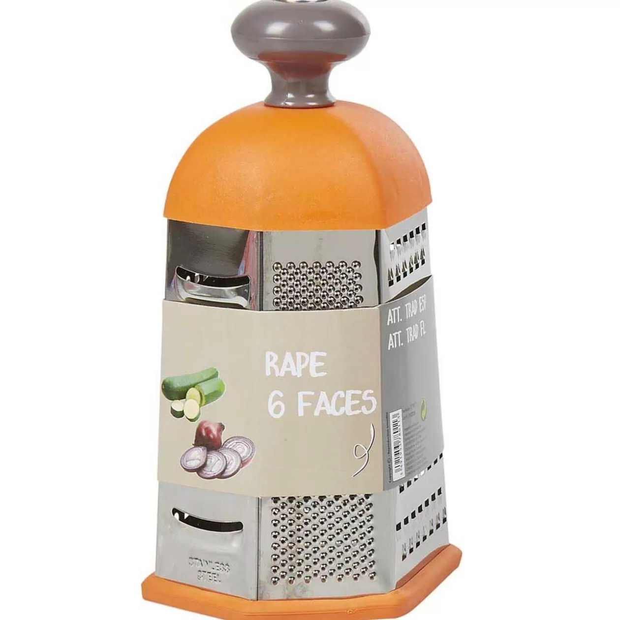 Gifi Râpe 6 faces orange< Préparation Culinaire