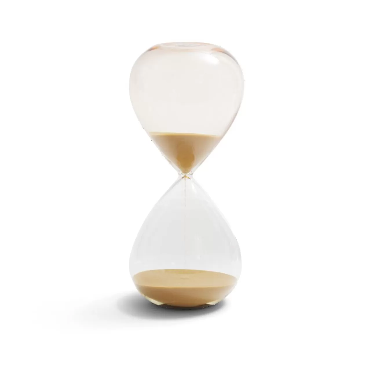 Gifi Sablier verre sable marron Ø10,5xH24,5cm< Préparation Culinaire