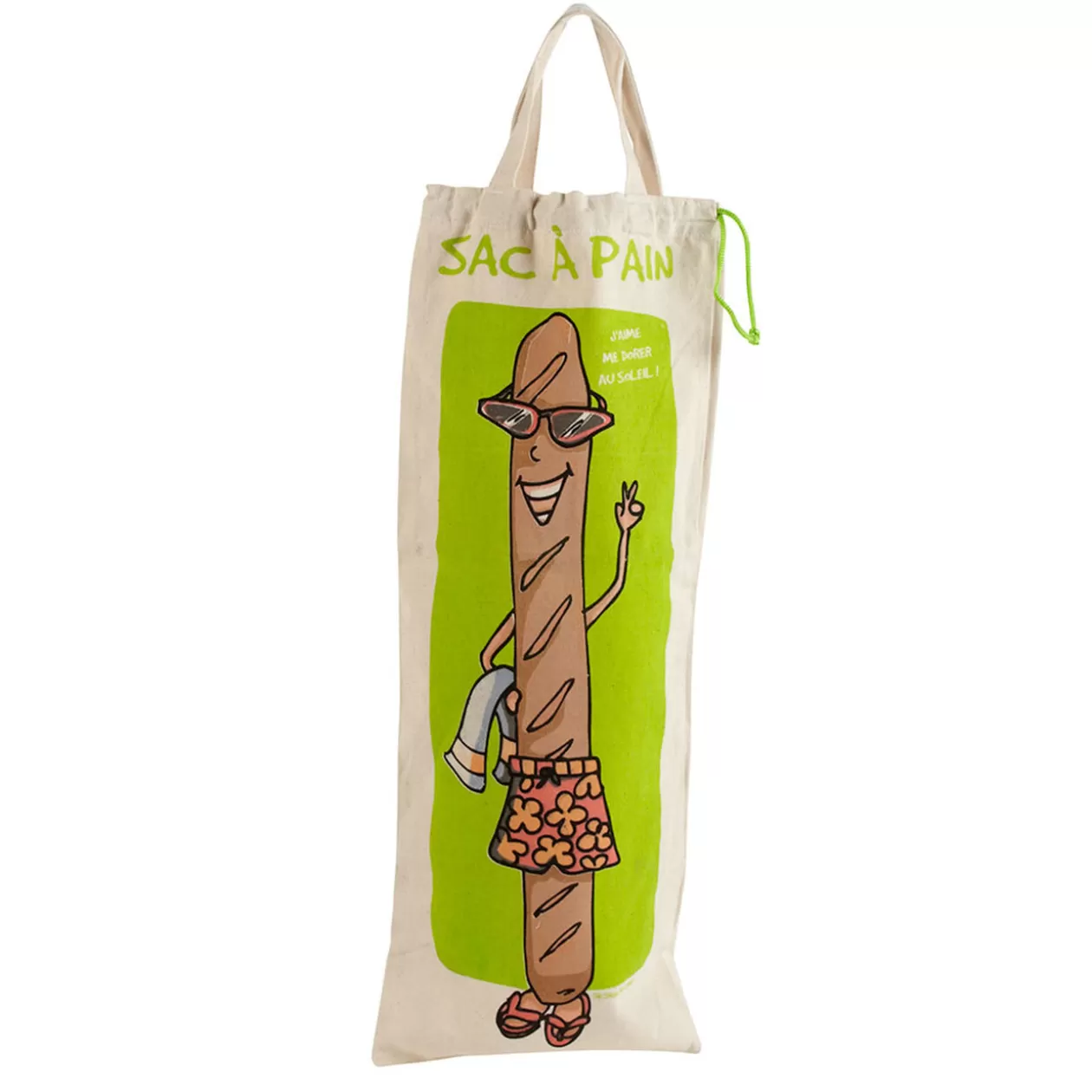 Gifi Sac à pain humoristique en coton< Rangement De Cuisine