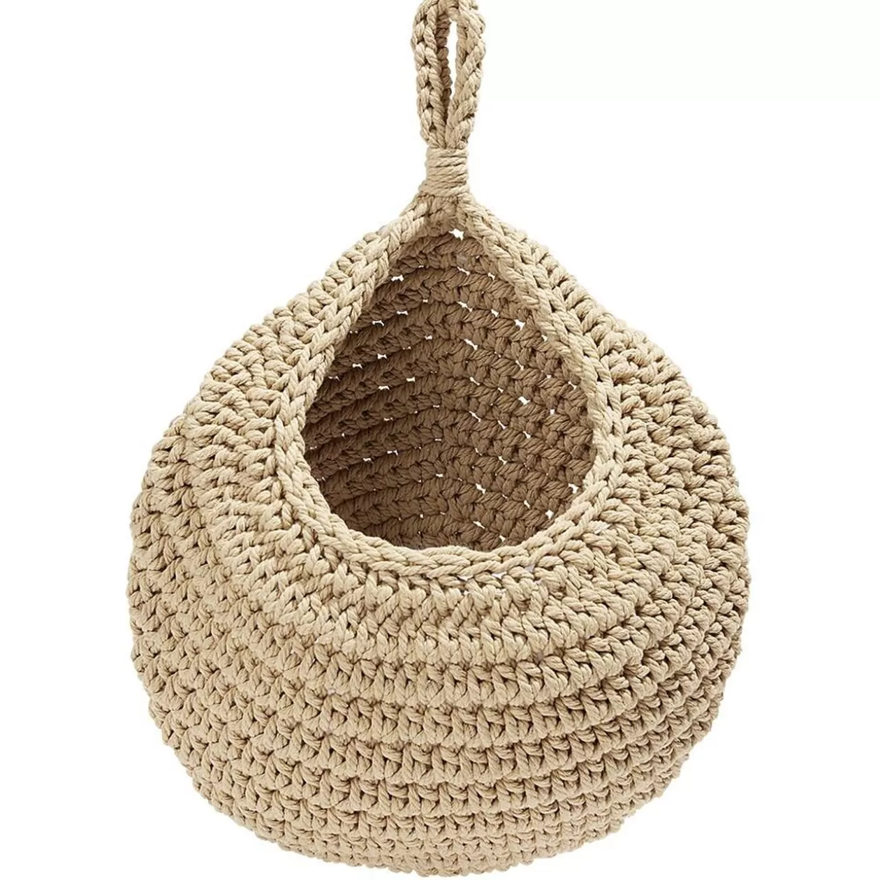 Gifi Sac rangement suspendu en coton Ø27xH30cm< Conservation Alimentaire