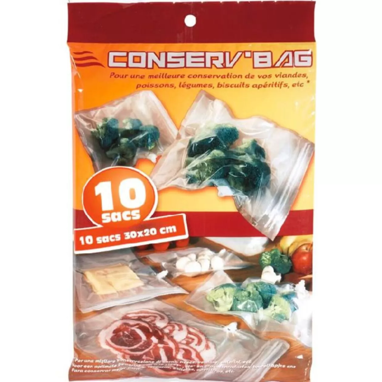 Gifi SACS SOUS VIDE< Conservation Alimentaire