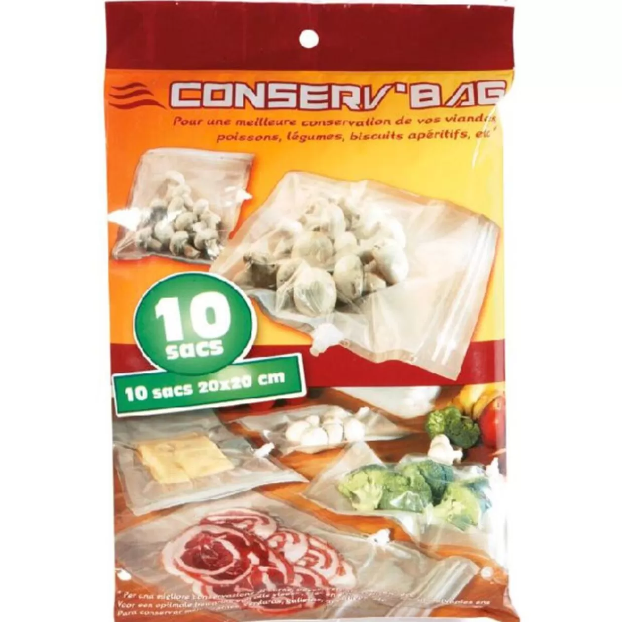 Gifi SACS SOUS VIDE< Conservation Alimentaire