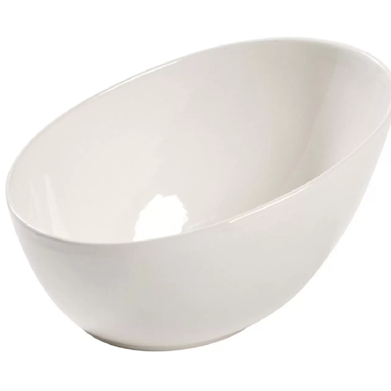 Saladier blanc ovale>Gifi Clearance