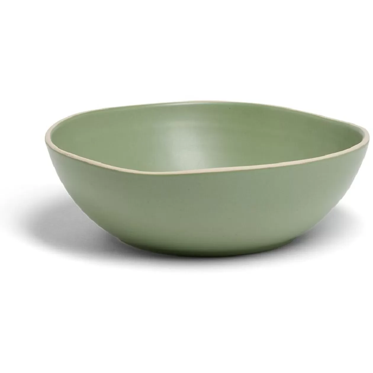 Gifi Saladier en faïence vert Ø25xH8cm< Vaisselle Et Accessoires De Table