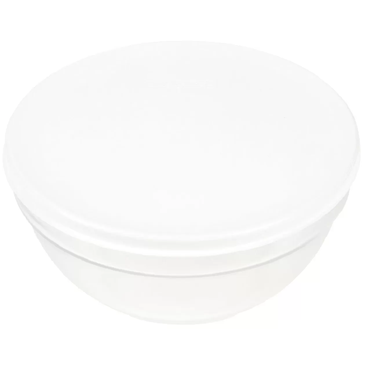 Saladier en verre avec couvercle blanc 1,8 L>Gifi Flash Sale