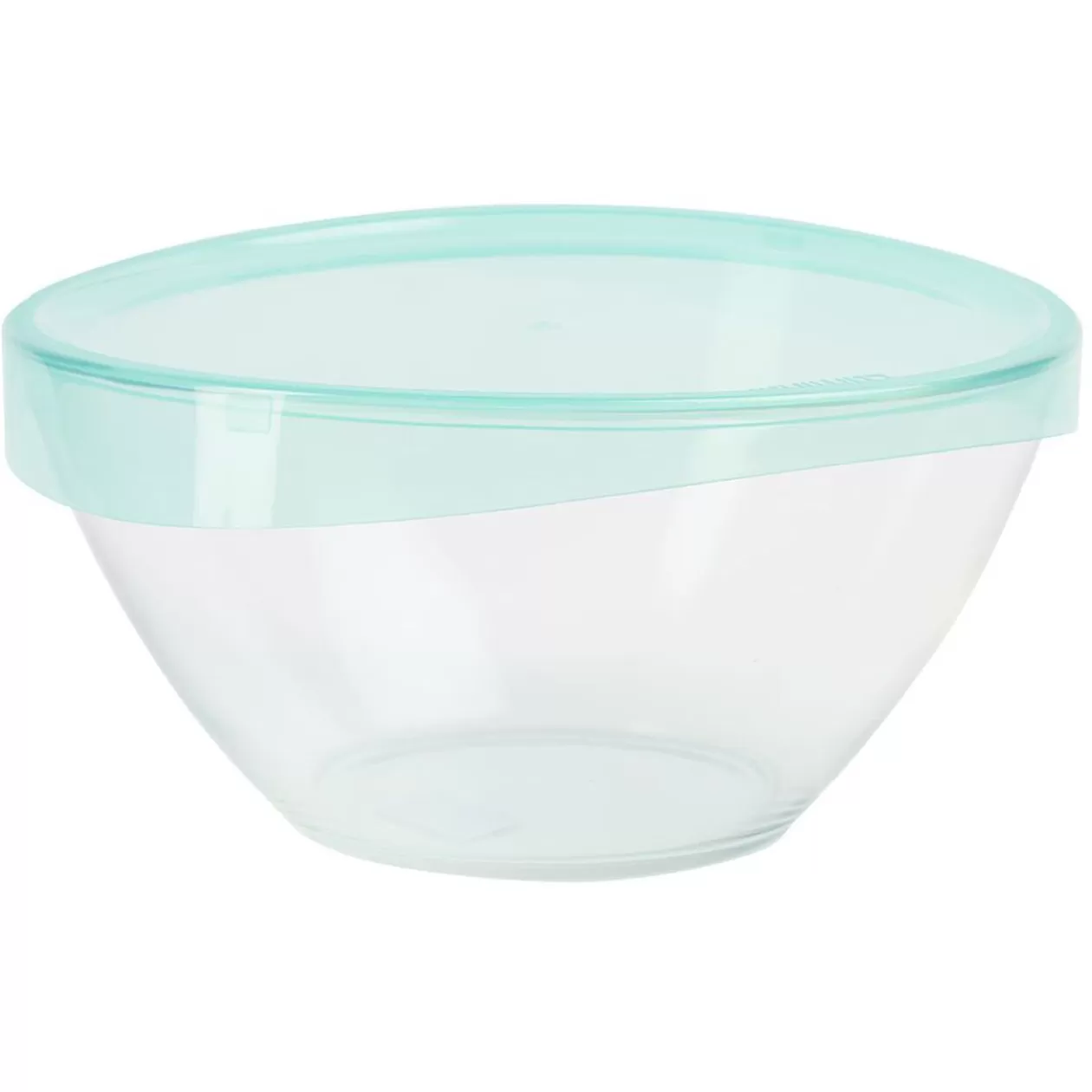 Saladier en verre Luminarc Keep'n Bowl couvercle vert Ø28cm>Gifi Fashion