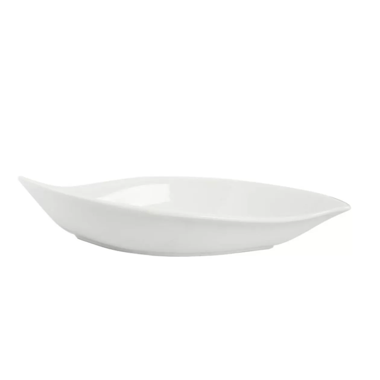 Gifi Saladier forme feuille porcelaine uni blanc< Vaisselle Et Accessoires De Table