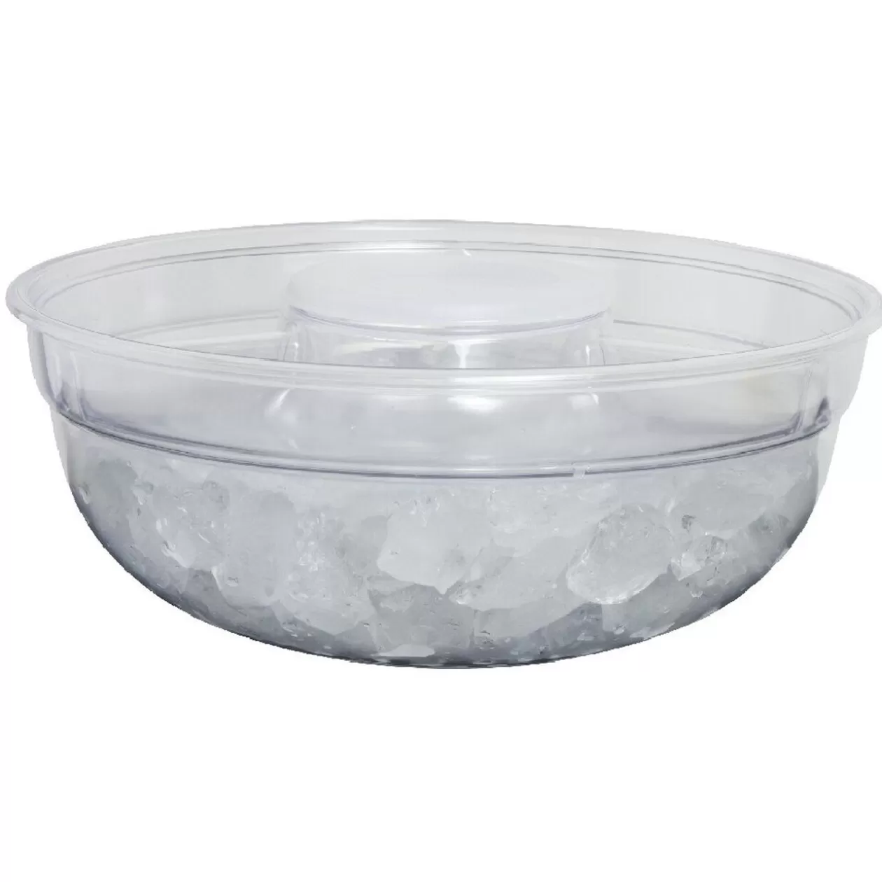 Gifi Saladier fraîcheur multicompartiments transparent et vert< Vaisselle Et Accessoires De Table