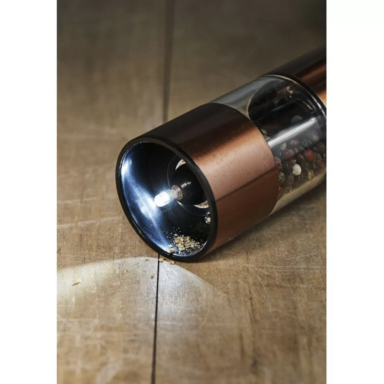 Gifi Salière poivrière acier cuivré< Vaisselle Et Accessoires De Table