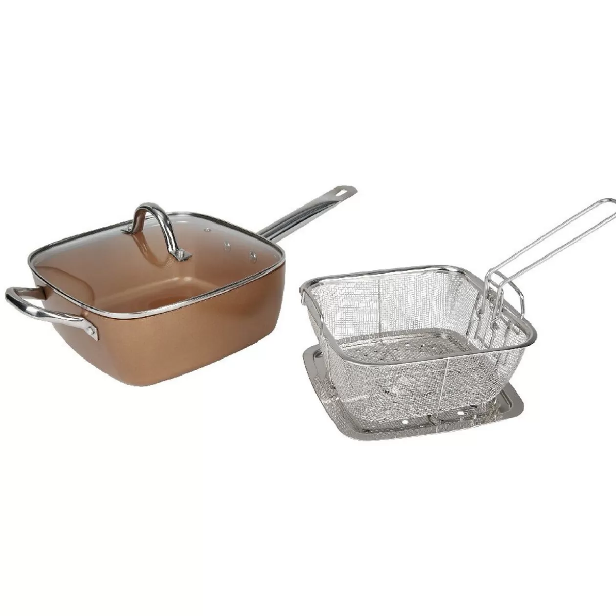 Gifi Sauteuse multifonctions cuivrée< Petit Électroménager