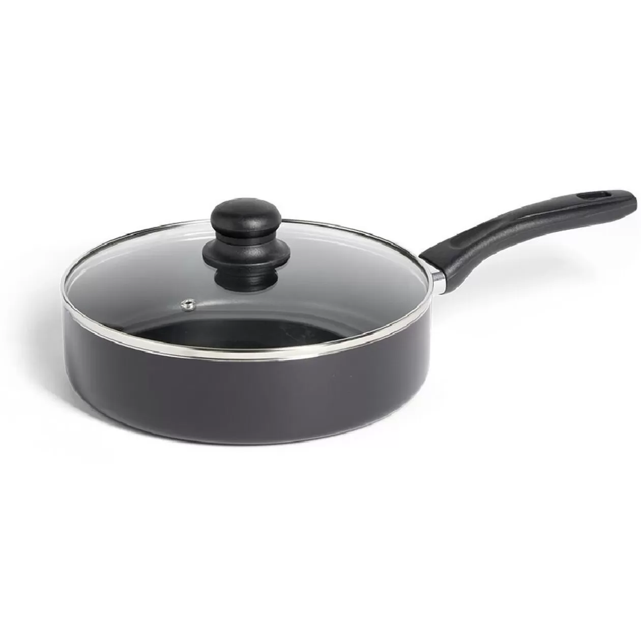 Gifi Sauteuse tous feux sauf induction aluminium noir Ø24cm< Cuisson