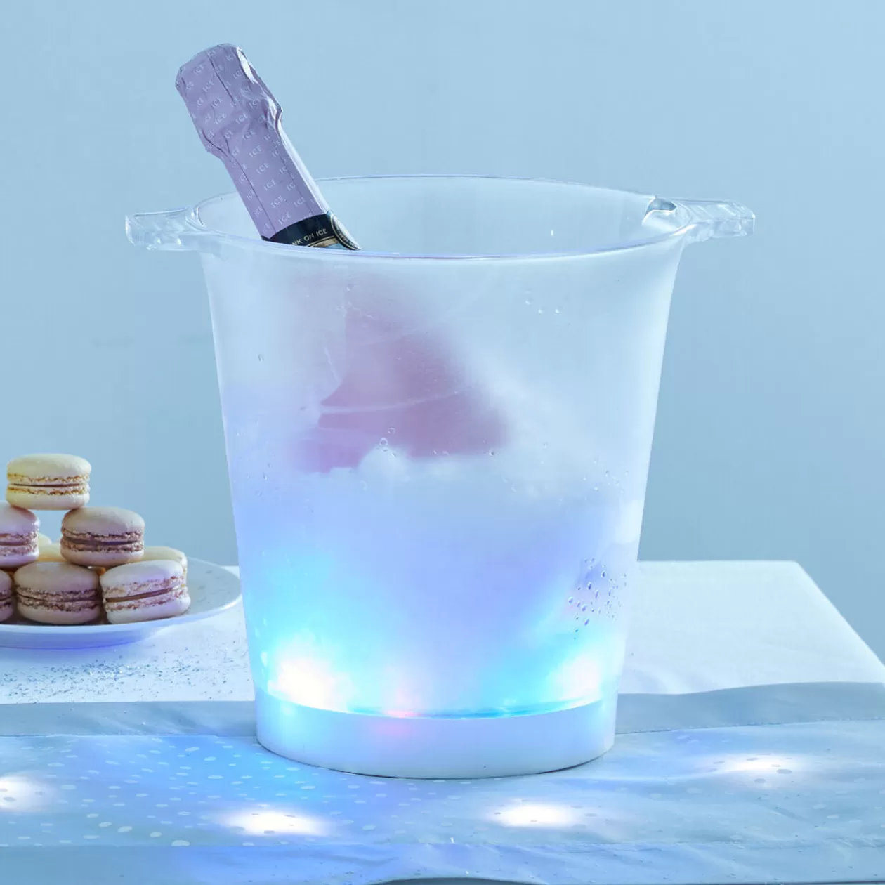 Seau à glaces lumineux>Gifi Hot