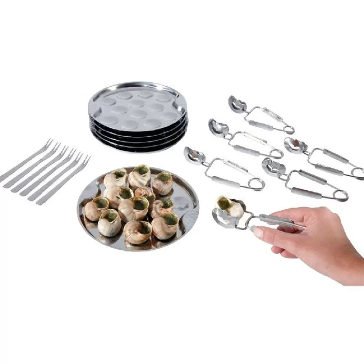 Service à escargots 18 pcs>Gifi Store