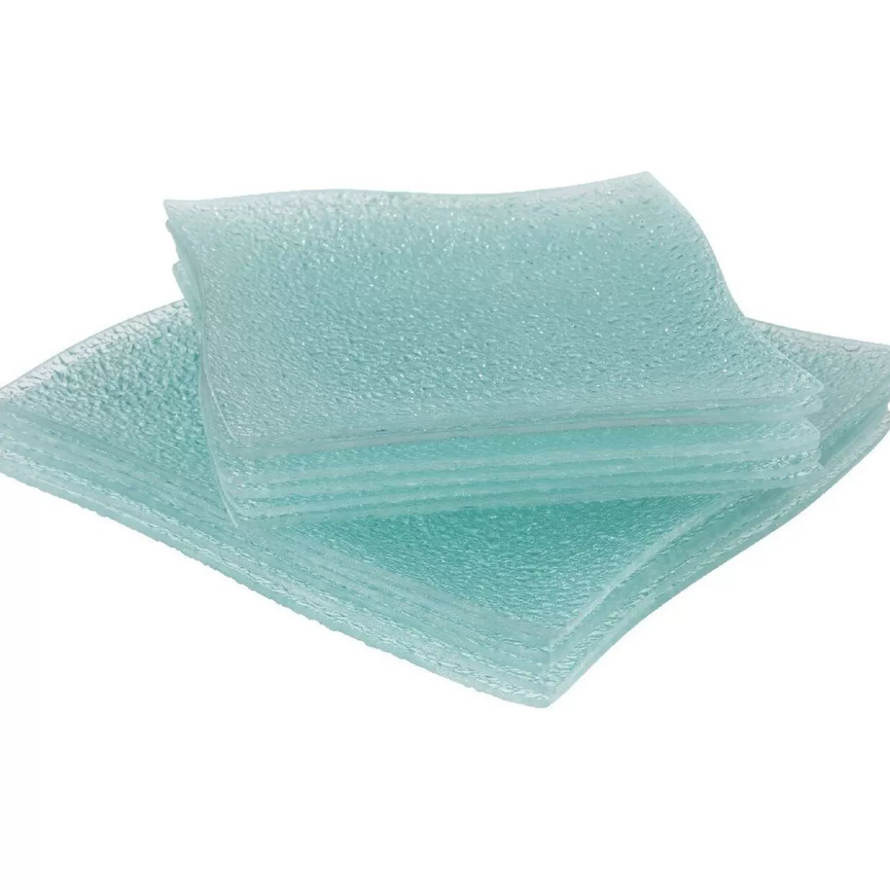 Service à vaisselle motif vague relief transparent 12 pièces>Gifi Cheap
