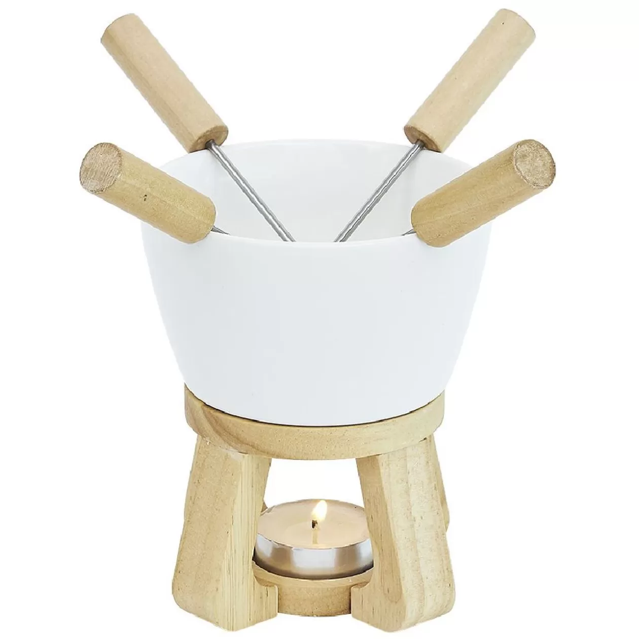 Gifi Service fondue à la bougie pour 2 personnes< Petit Électroménager
