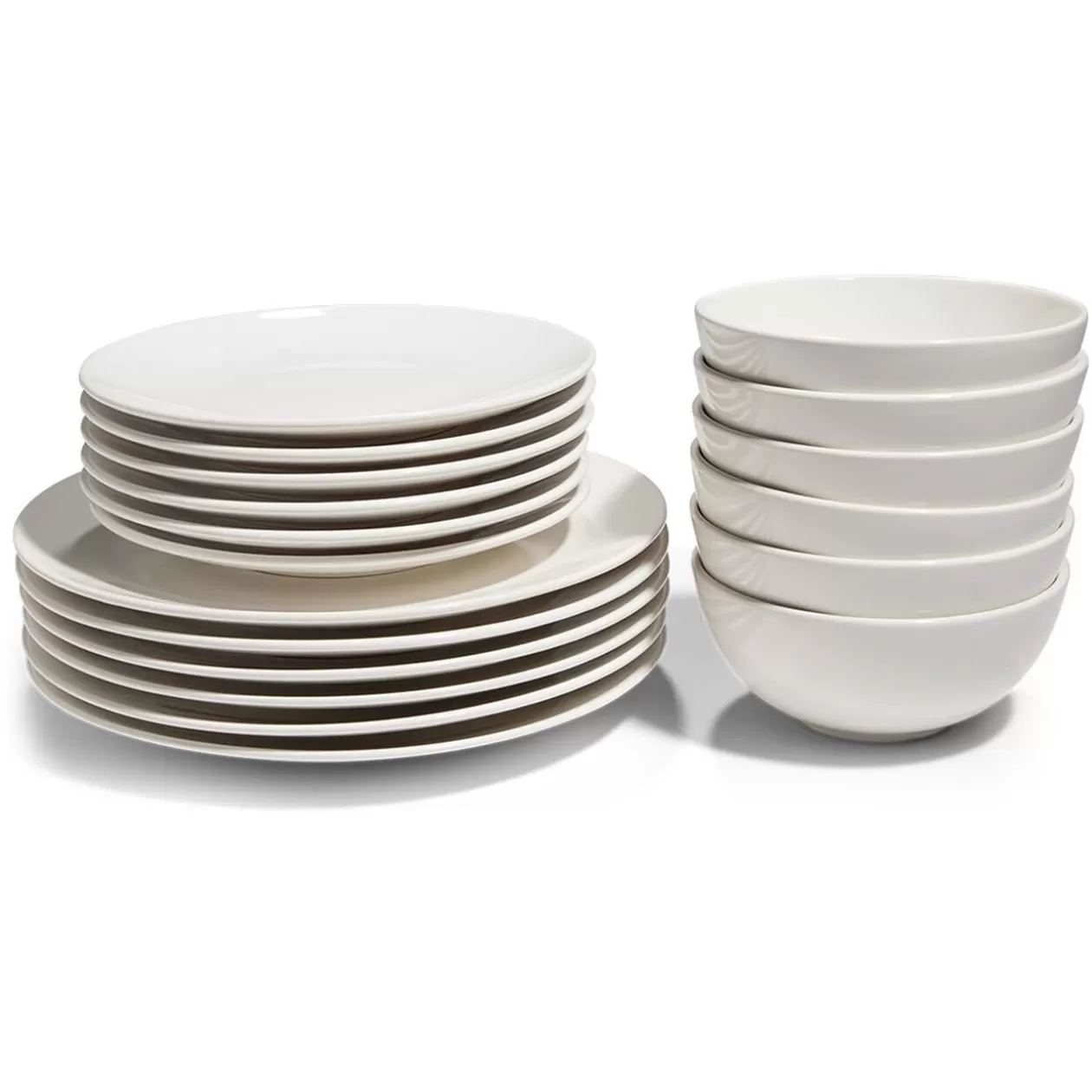Service vaisselle blanc 18pcs>Gifi New