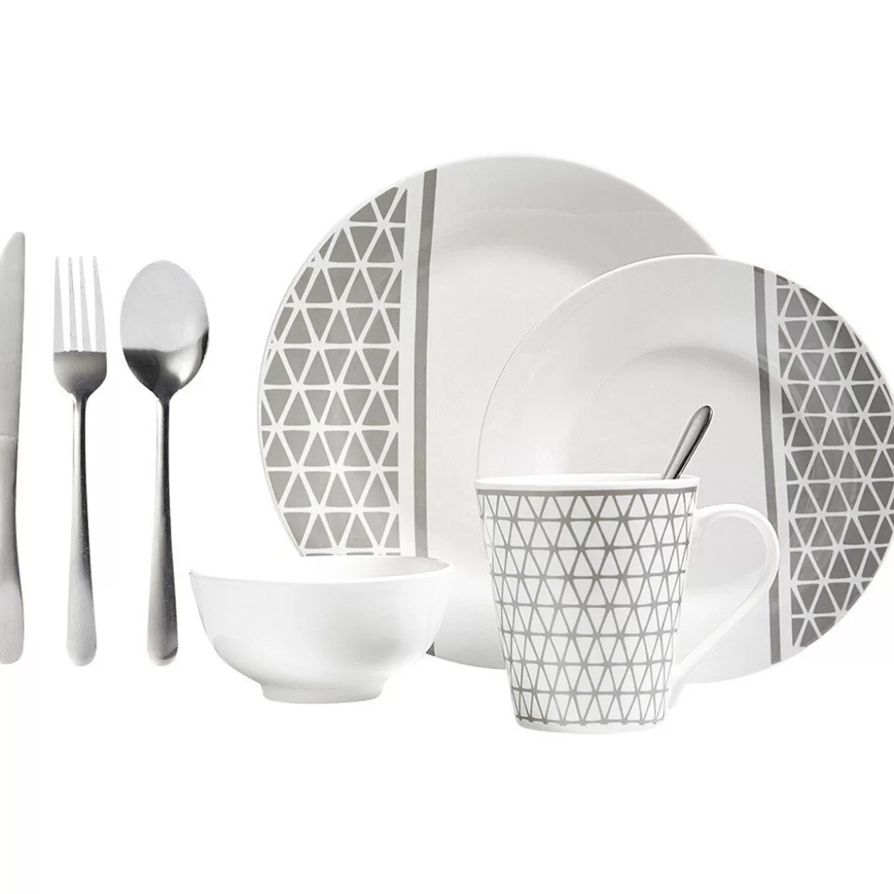 Service vaisselle en porcelaine 32 pièces>Gifi Online