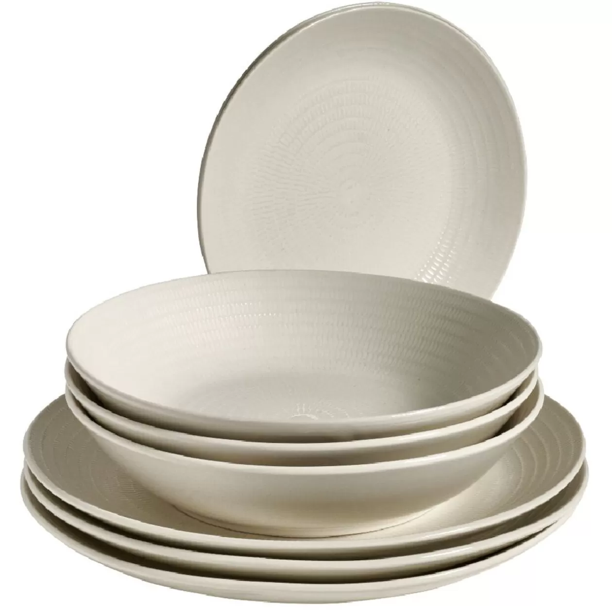 Service vaisselle porcelaine blanc 18 pièces>Gifi Cheap