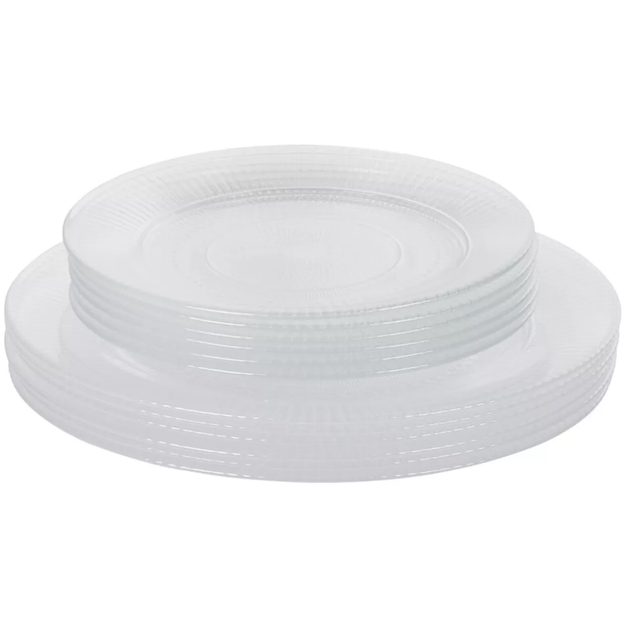Service vaisselle transparent Louison Luminarc 12 pièces>Gifi Cheap
