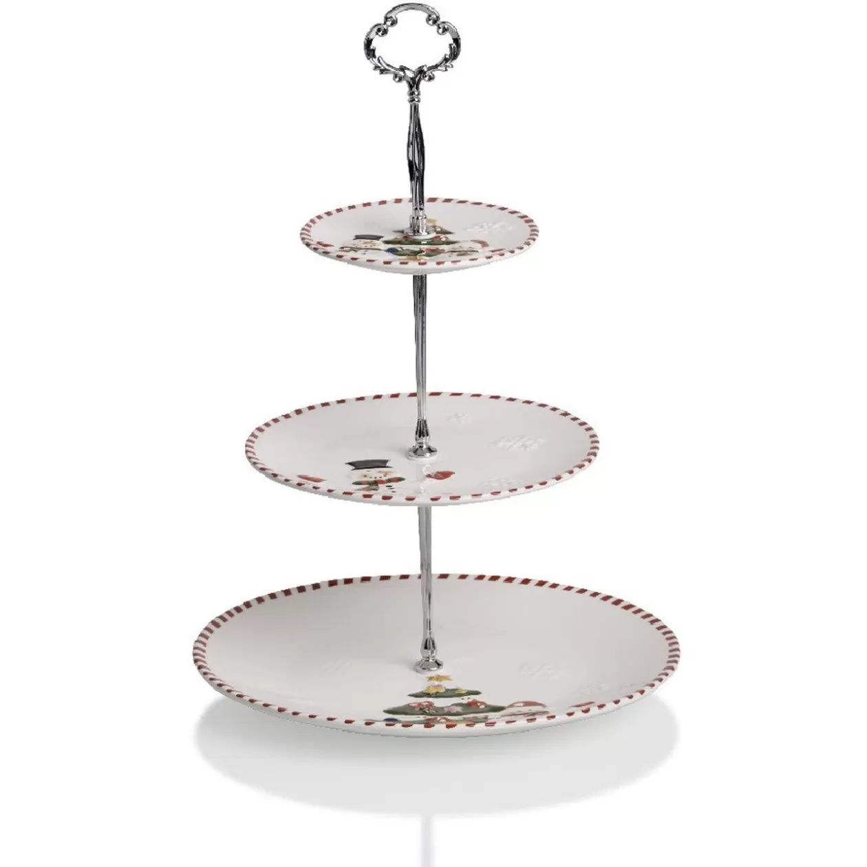 Gifi Serviteur à 3 étages motif Noël< Vaisselle Et Accessoires De Table