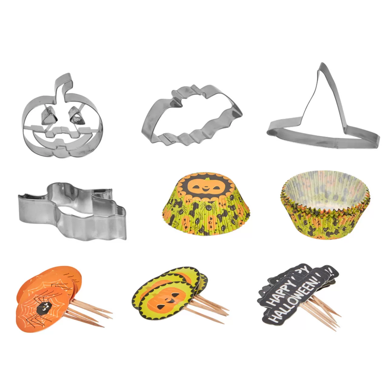 Gifi Set à pâtisserie muffin Halloween< Cuisson