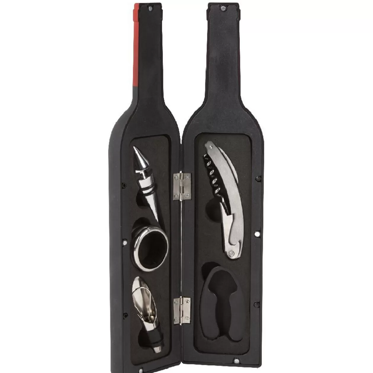 Gifi Set accessoires vin en forme de bouteille< Vaisselle Et Accessoires De Table