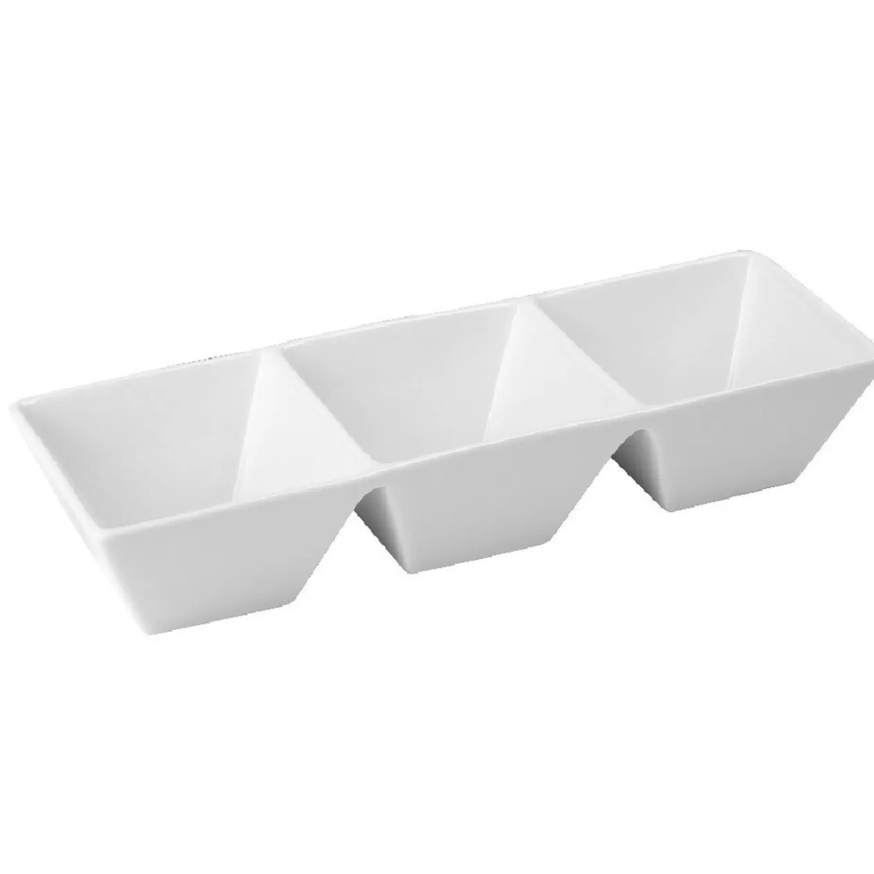 Gifi Set apéritif 3 compartiments blanc< Vaisselle Et Accessoires De Table