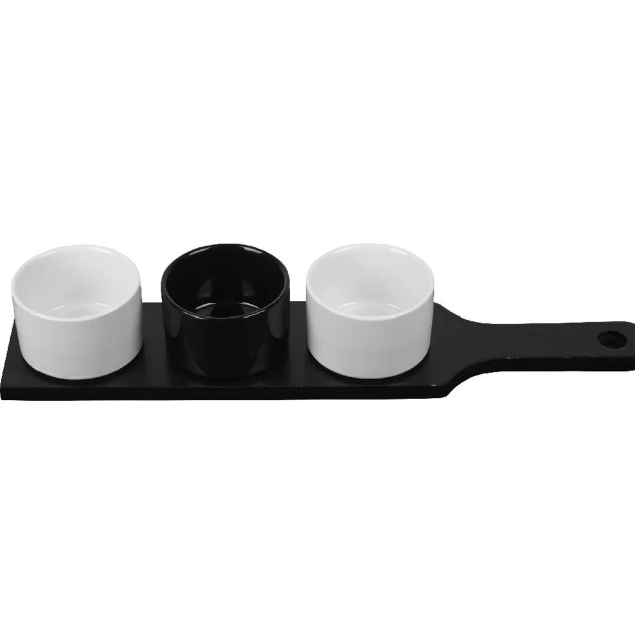 Gifi Set apéritif noir et blanc< Vaisselle Et Accessoires De Table