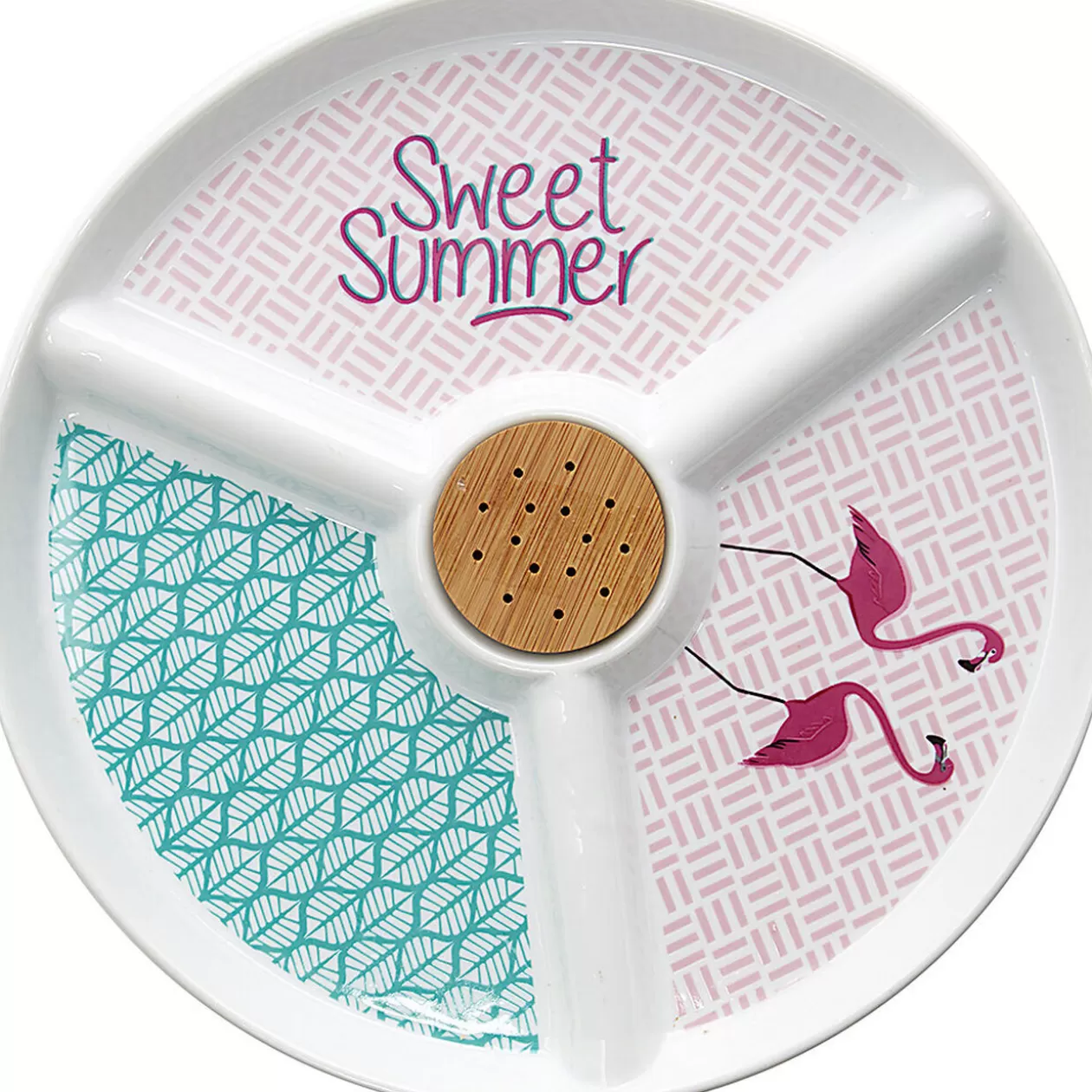 Set apéritif porcelaine design flamant rose>Gifi Cheap