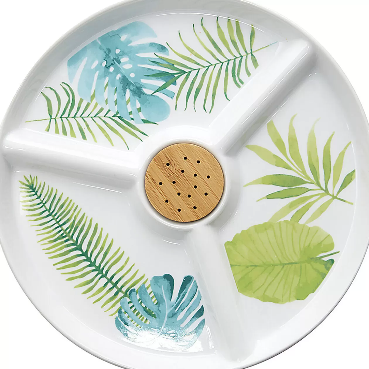 Set apéritif porcelaine design jungle>Gifi Flash Sale