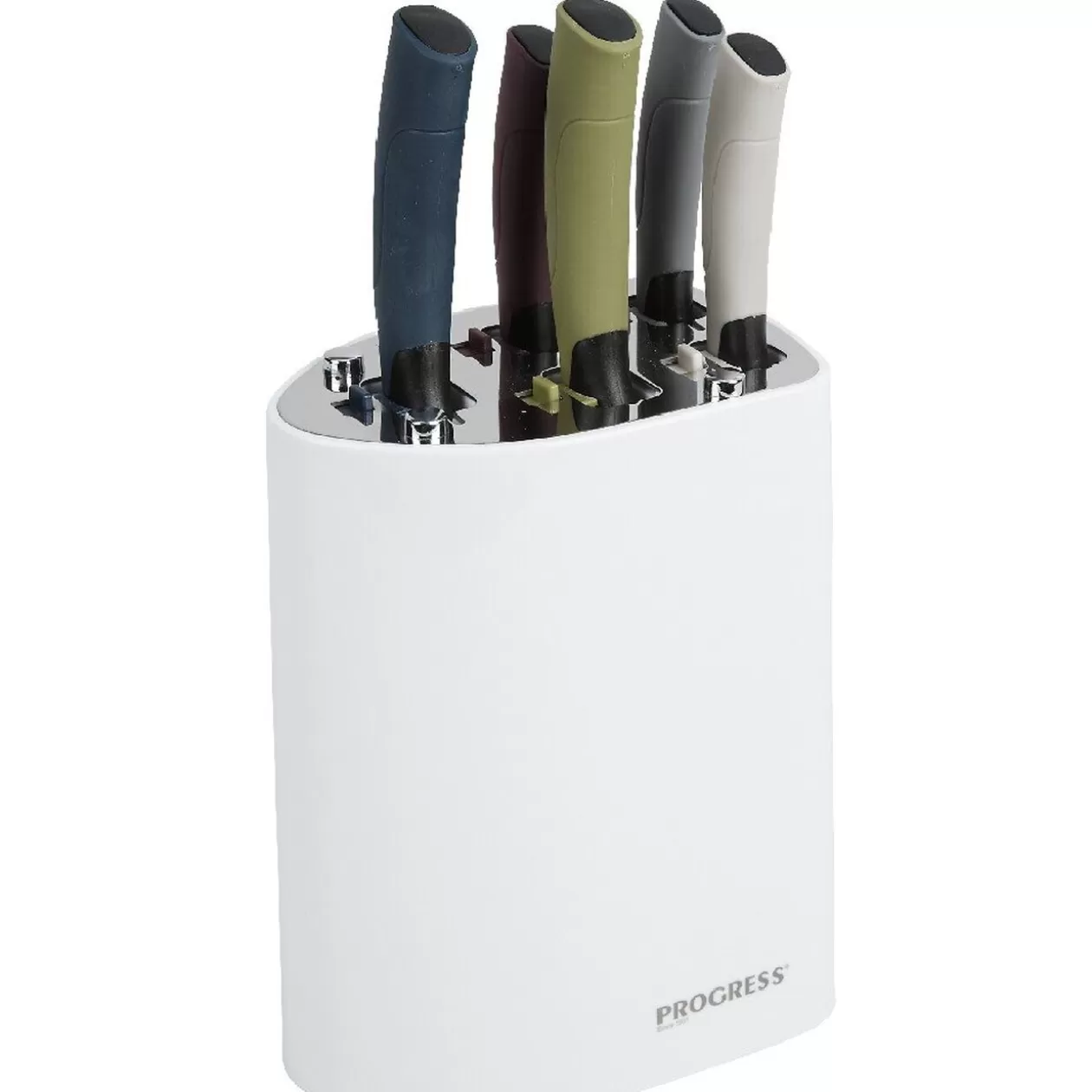 Gifi Set bloc de sécurité avec 5 couteaux de cuisine< Préparation Culinaire