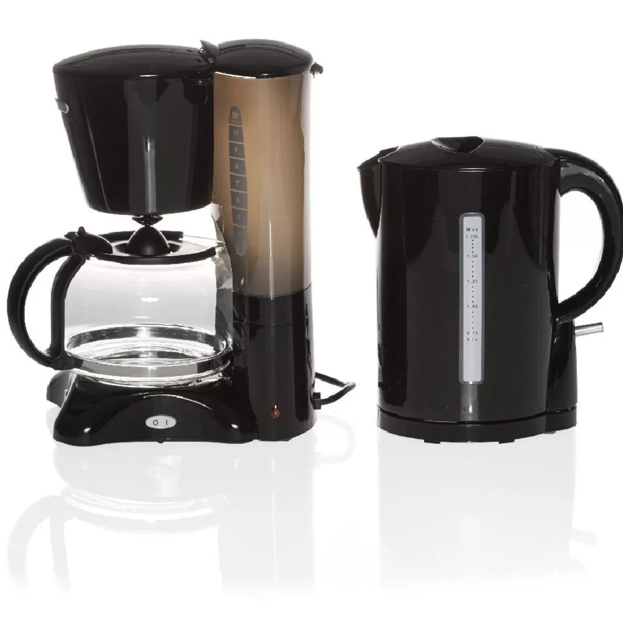Gifi Set cafetière et bouilloire Homday sans fil< Petit Électroménager