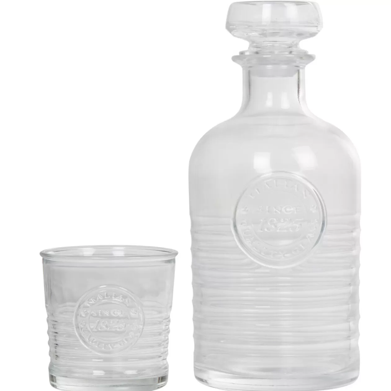 Set carafe et 6 verres à rhum Bormioli Rocco>Gifi Store