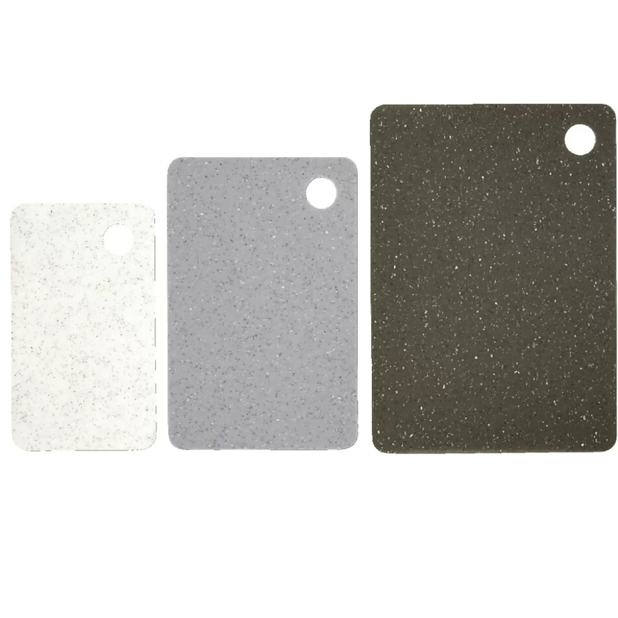 Gifi Set de 3 planches à découper design granite< Préparation Culinaire