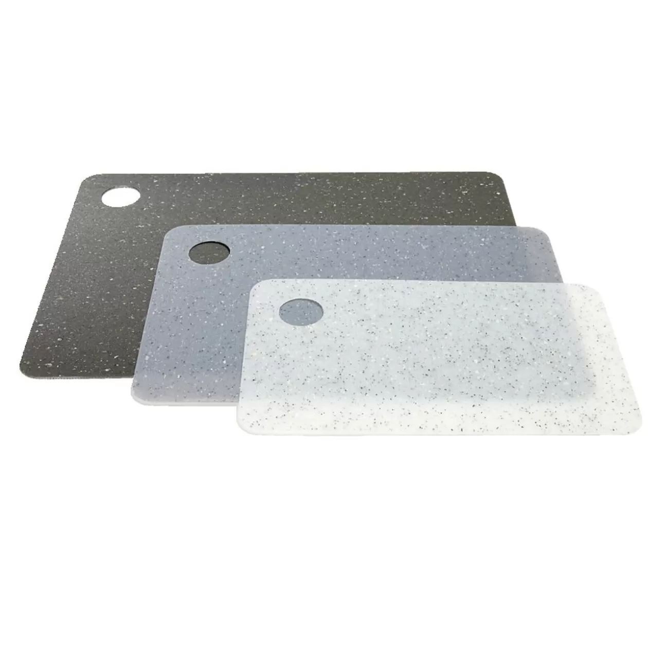 Gifi Set de 3 planches à découper design granite< Préparation Culinaire