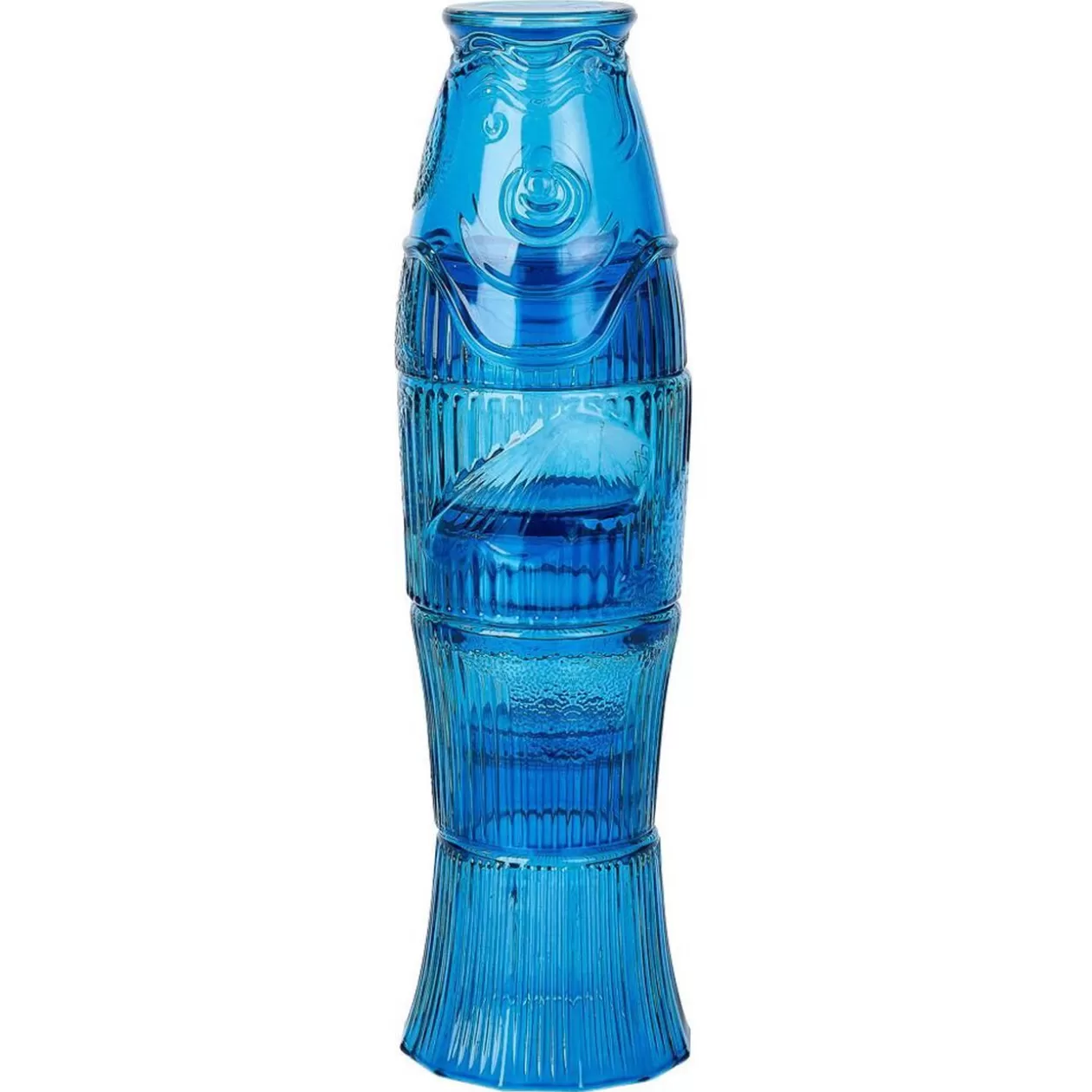 Set de 4 verres empilables forme poisson Ø8xH28cm - 2 coloris>Gifi Sale
