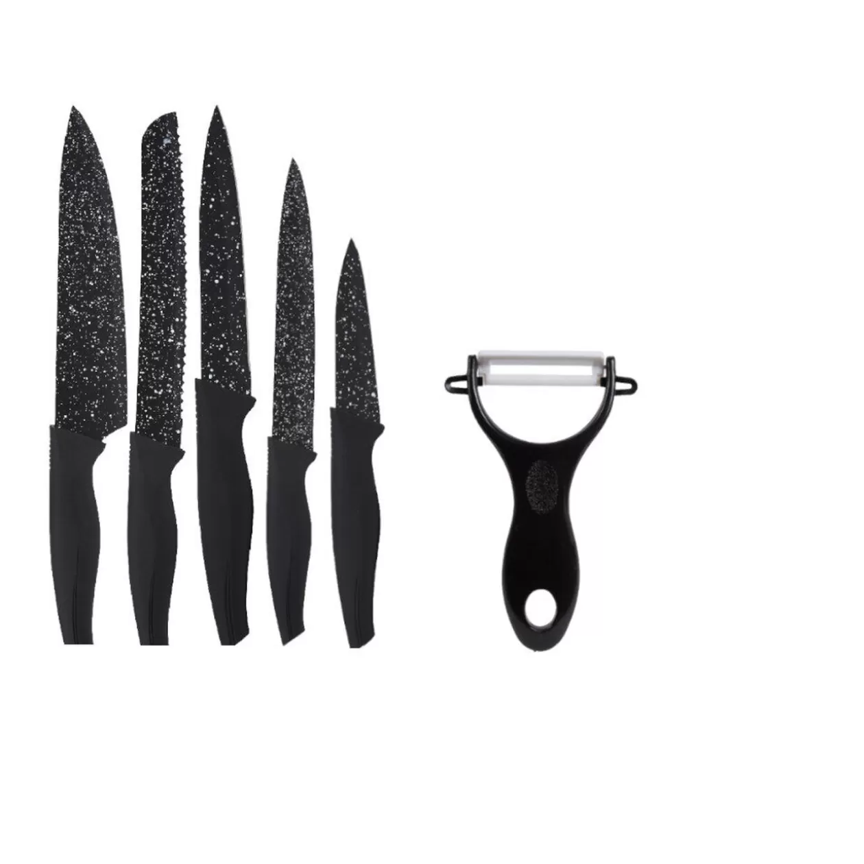 Gifi Set de 5 couteaux et 1 éplucheur< Préparation Culinaire