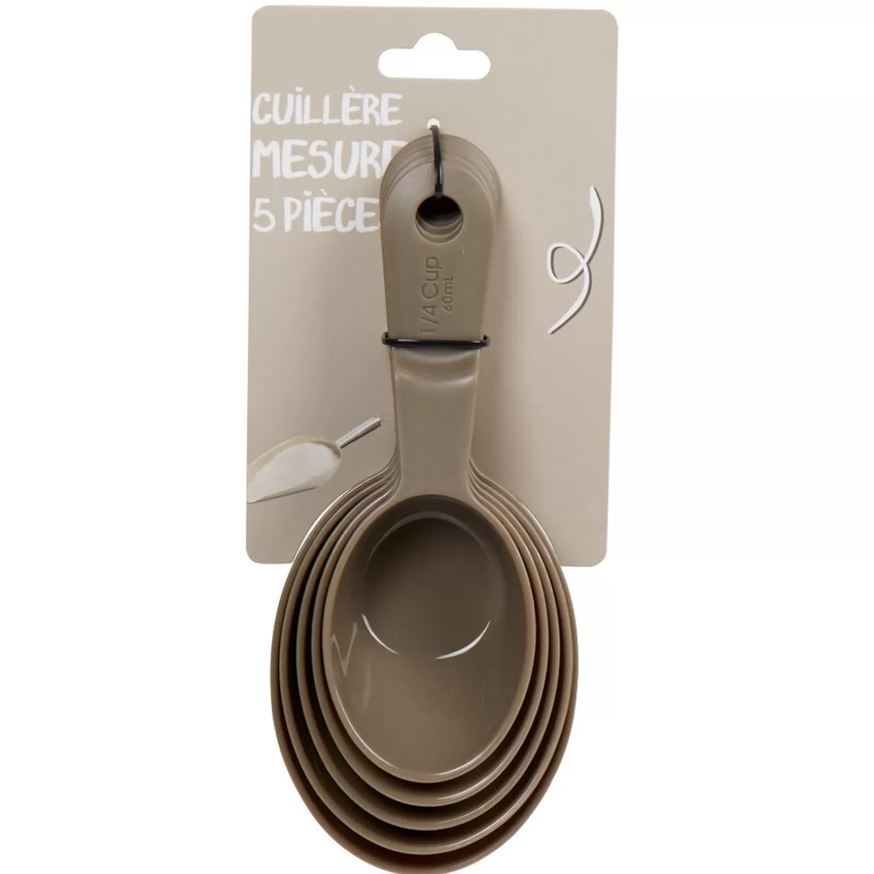 Gifi Set de 5 cuillères-mesure< Préparation Culinaire