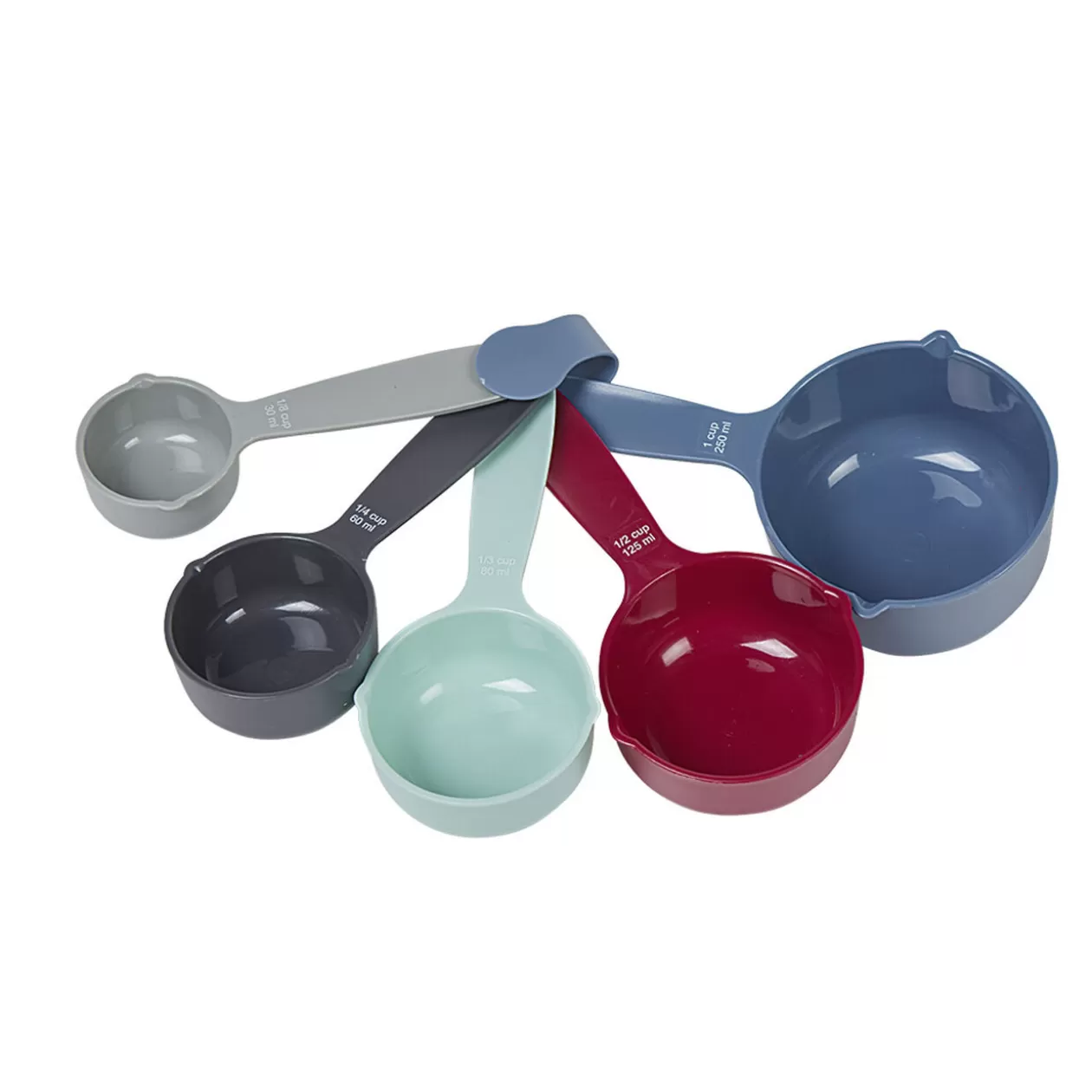 Gifi Set de 5 cuillères-mesure en acrylique multicolore< Préparation Culinaire