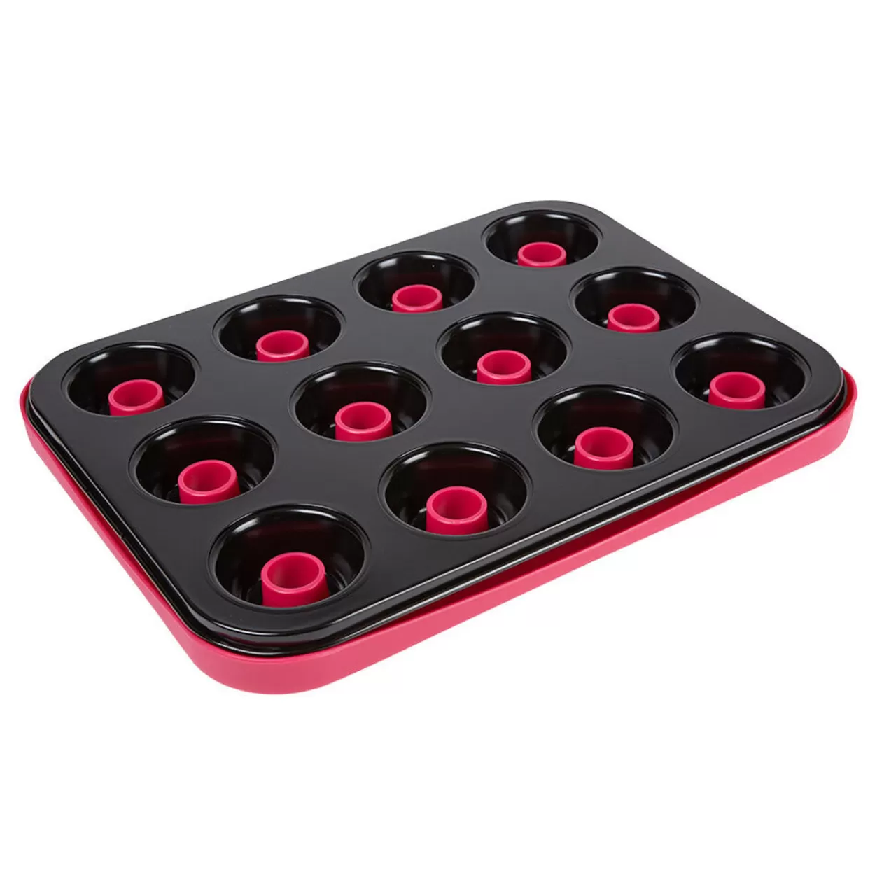 Gifi Set moule à muffins avec fond amovible et plateau< Cuisson