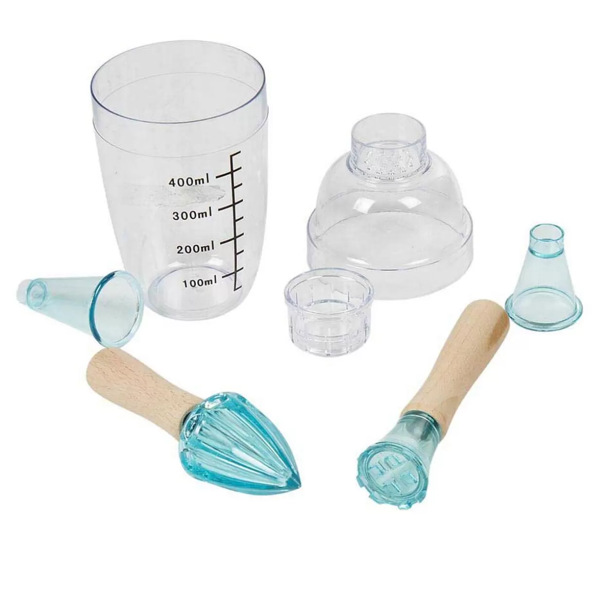 Shaker à cocktail plastique et bois>Gifi Flash Sale