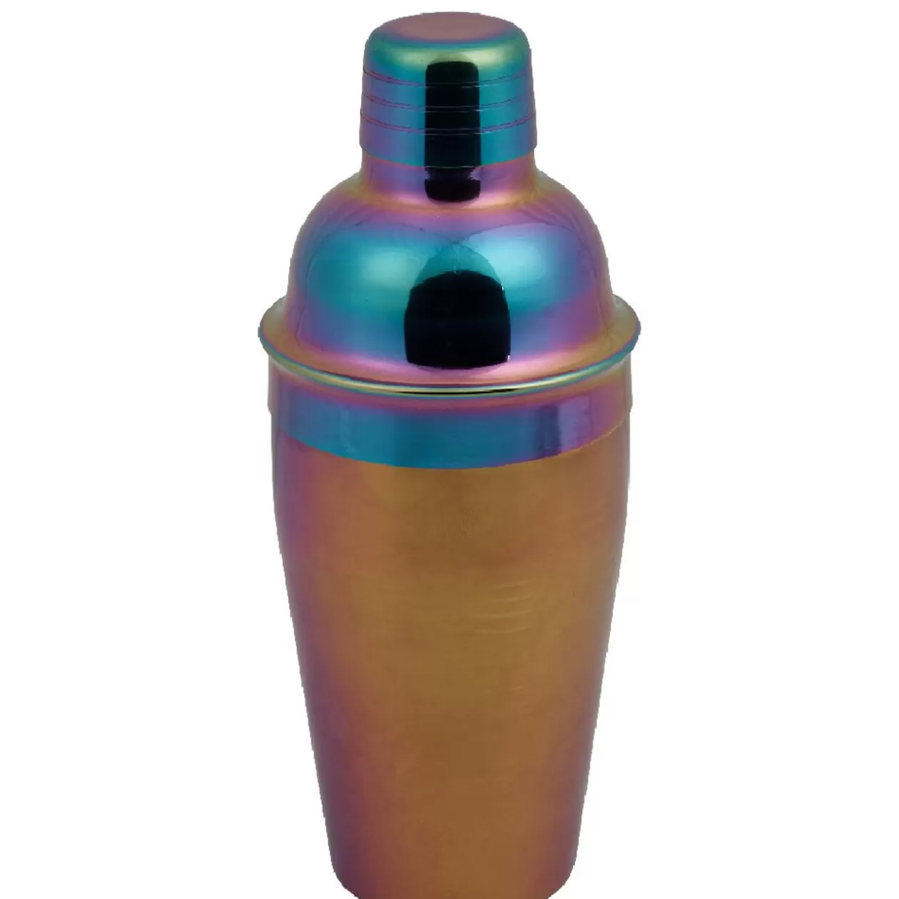 Shaker métal irisé en acier et verre>Gifi Outlet