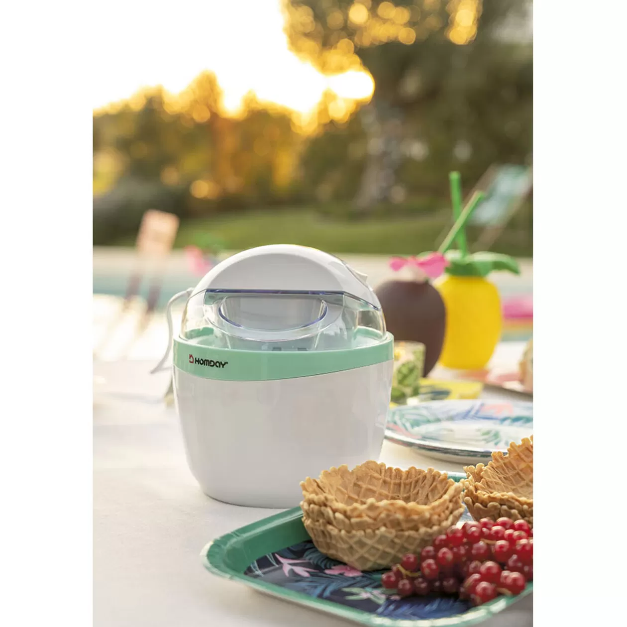 Gifi Sorbetière Homday Cont. 1L< Petit Électroménager