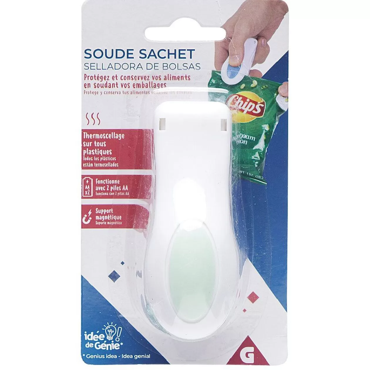 Gifi Soude sachet plastique< Conservation Alimentaire