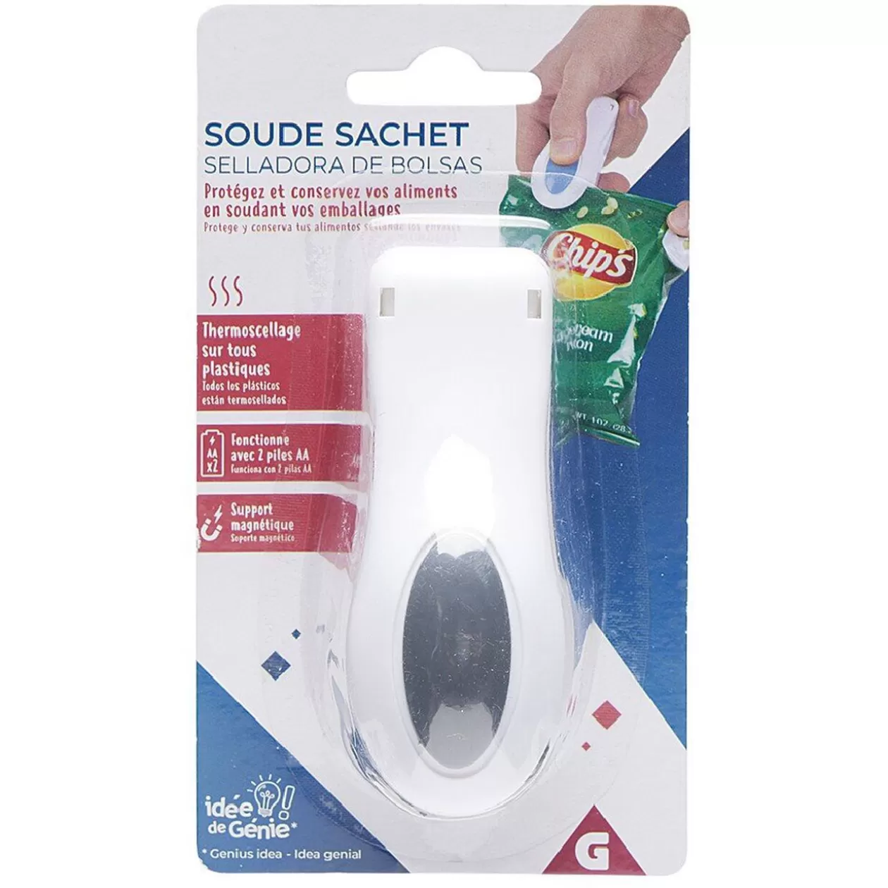 Gifi Soude sachet plastique< Conservation Alimentaire
