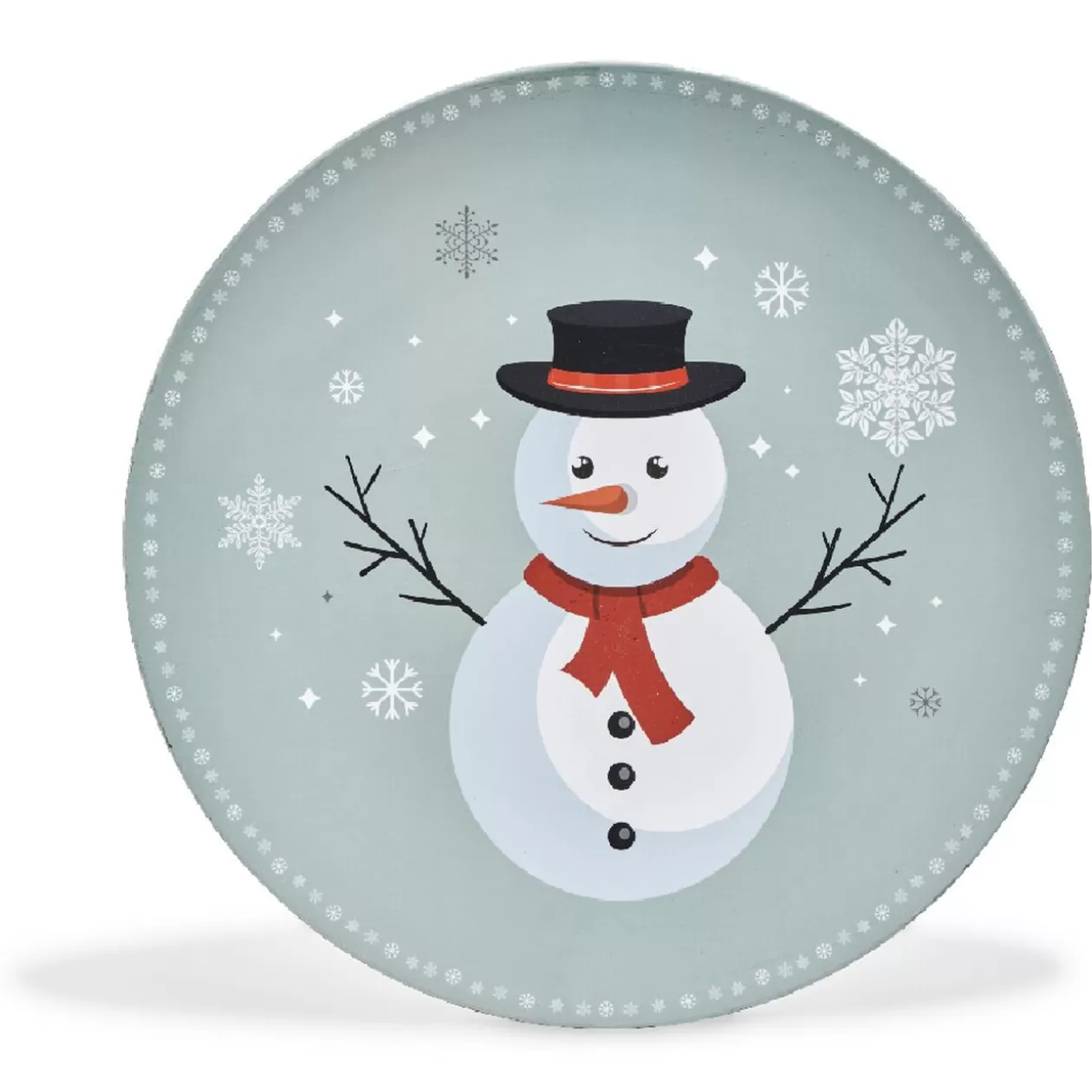 Sous assiette décoration motif bonhomme de neige>Gifi Store